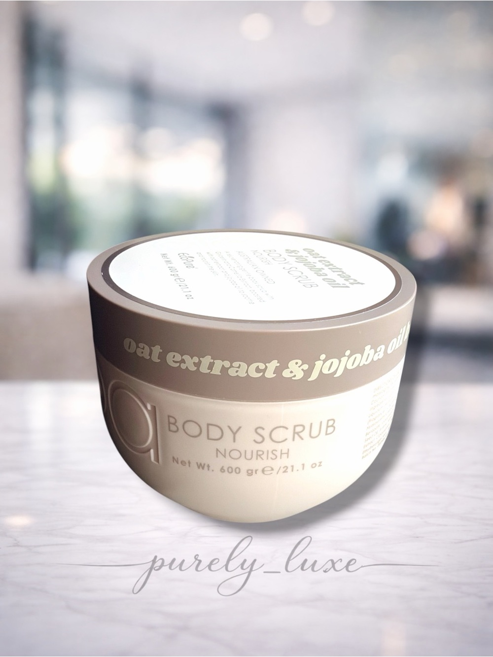 Oat Extract & Jojoba Oil Body Scrub - Nourish